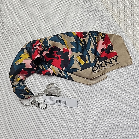 Donna Karan Handbag Scarf-khaki - Picture 1 of 7